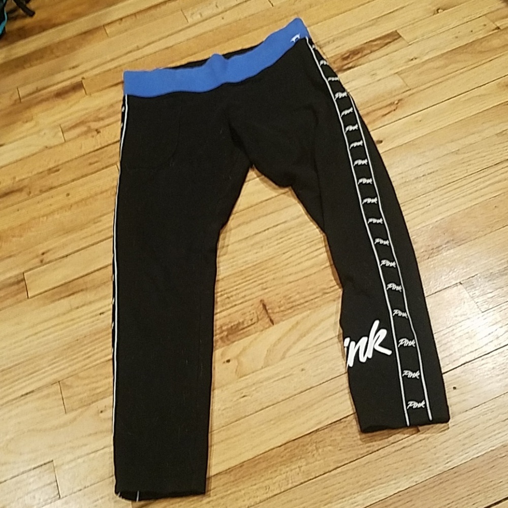Like new pink Victoria's SECRET yoga leggings